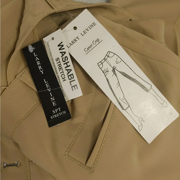 👯‍♀️Host Pick⚡️Larry Levine SPT Stretch Career Crop Pants - Picture 5 of 9